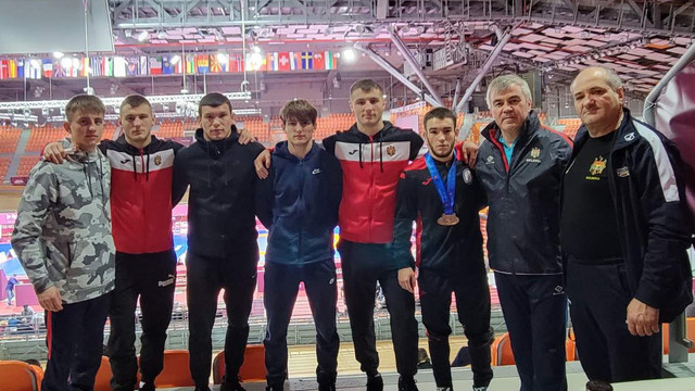 Luptătorul Artiom Deleanu a cucerit bronzul la Europenele U23
