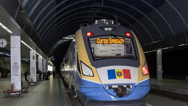 Cursa specială de tren Căușeni – Chișinău – Iași a fost suspendată