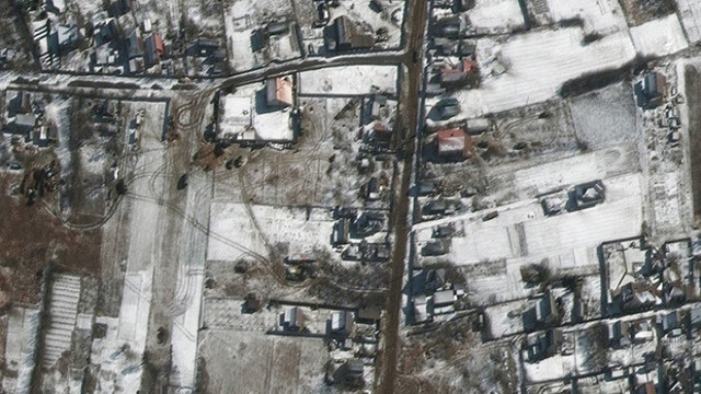 Convoiul uriaș de 64 de km aflat la nord-est de Kiev s-a dispersat, arată noi imagini din satelit