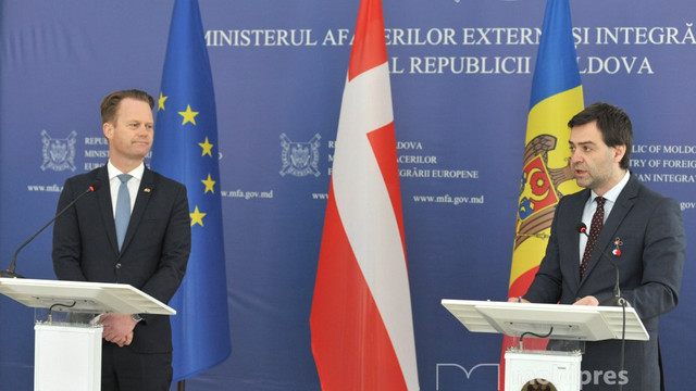 Șeful diplomației de la Copenhaga, aflat în vizită la Chișinău, anunță sprijin în gestionarea crizei refugiaților: „Consecințele acestui război au profunde implicații pentru Republica Moldova”