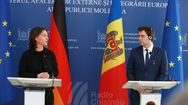 Annalena Baerbock: Germania va oferi încă 3 milioane de euro R.Moldova. La Chișinău va veni o echipă de specialiști care va ajuta autoritățile să creeze coridoare verzi spre Europa pentru refugiați