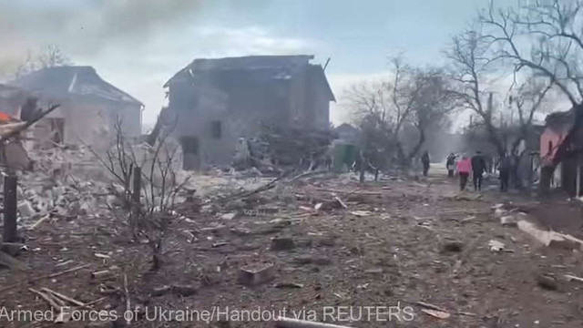 Forțele aeriene ruse au lovit ținte în vestul Ucrainei, iar separatiștii pro-ruși câștigă teren la Mariupol (Kiev)