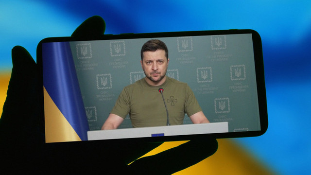 Volodimir Zelenski: Invadatorii rușii nu ne pot cuceri. Se bazează doar pe violență și pe teroare
