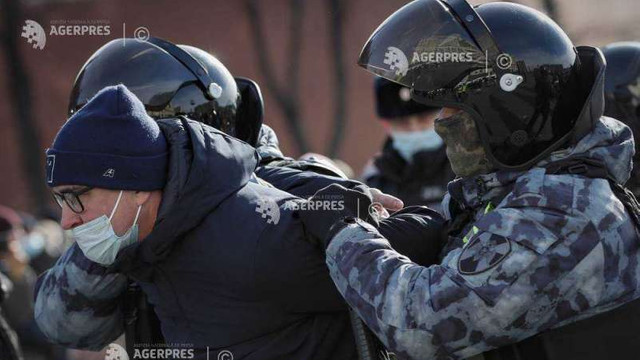 Rusia | Peste 250 de manifestanți împotriva războiului din Ucraina au fost arestați