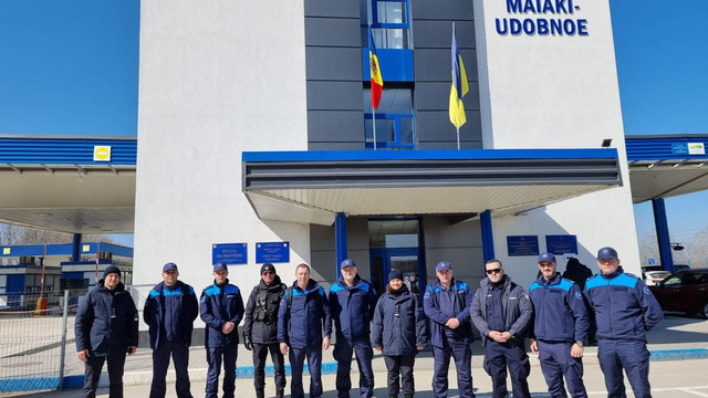 18 ofițeri din cadrul Agenției FRONTEX sunt delegați în misiuni la frontiera R.Moldova
