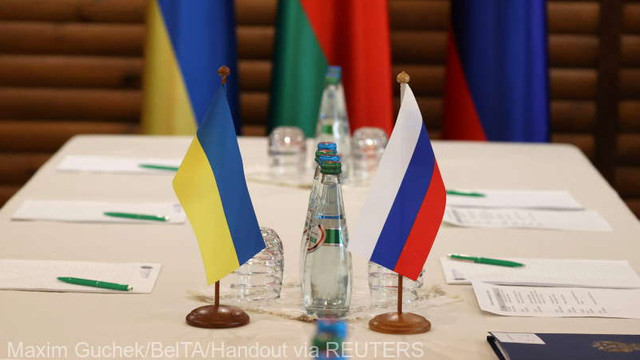 S-au reluat negocierile ruso-ucrainene. Negociator ucrainean: „Se desfășoară în acest moment o discuție foarte dură între părți”