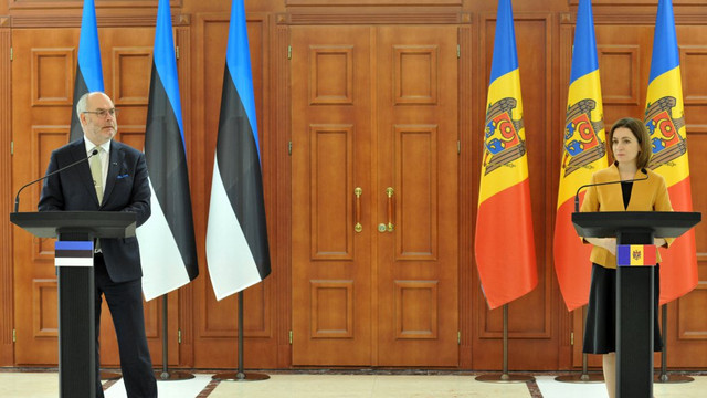 Estonia oferă un ajutor direct de 100 de mii de euro pentru a sprijini Republica Moldova în gestionarea fluxului de refugiați ucraineni