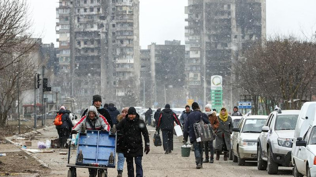 Aproape 40.000 de civili au reușit să fugă din Mariupol, în ciuda luptelor