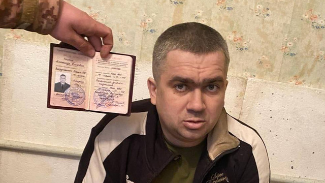 Ucrainenii au capturat un ofițer rus de grad înalt