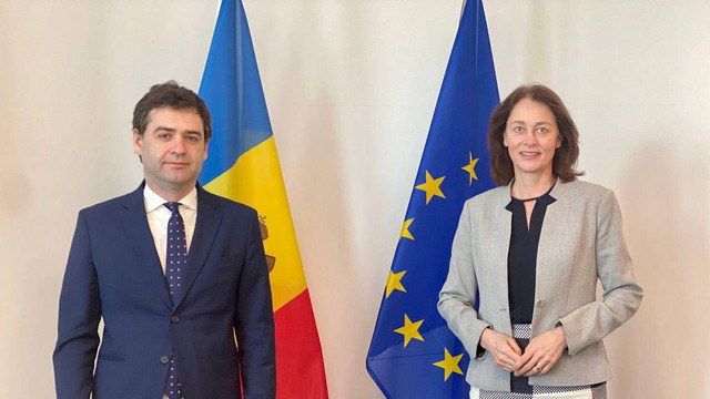 Ministrul de Externe, Nicu Popescu, a avut o întrevedere cu vicepreședinta Parlamentului European, Katarina Barley