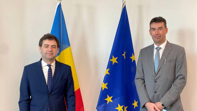 Nicu Popescu s-a întâlnit la Bruxelles cu Siegfried Mureșan și Dragoș Tudorache: Am apreciat sprijinul politic oferit R. Moldova de către Uniunea Europeană