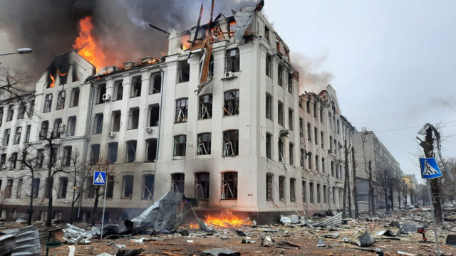 O lună de invazie a Federației Ruse asupra Ucrainei. Volodimir Zelenski a îndemnat întreaga lume să iasă în stradă pentru a protesta