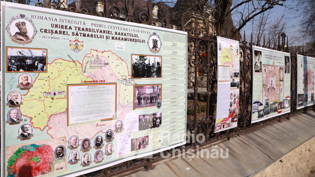 O expoziție dedicată marcării a 104 ani de la Unirea Basarabiei cu România, vernisată la Muzeul Național de Etnografie și Istorie Naturală al Moldovei (foto)
