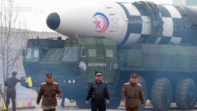 G7 și UE condamnă testul cu rachetă balistică intercontinentală efectuat de Coreea de Nord