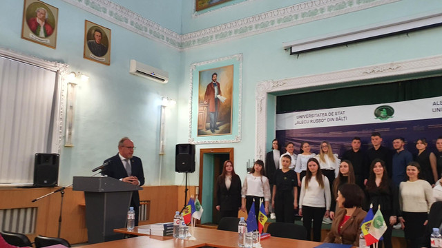 Ambasadorul Daniel Ioniță, la Bălți: România a derulat multiple proiecte menite să ajute toți cetățenii Republicii Moldova, indiferent de limba vorbită, etnie și opțiuni politice