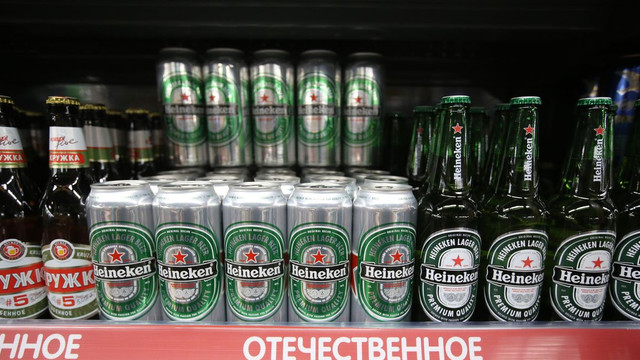 Compania Heineken se retrage din Rusia