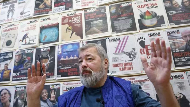 Publicația rusă Novaia Gazeta își suspendă activitatea

