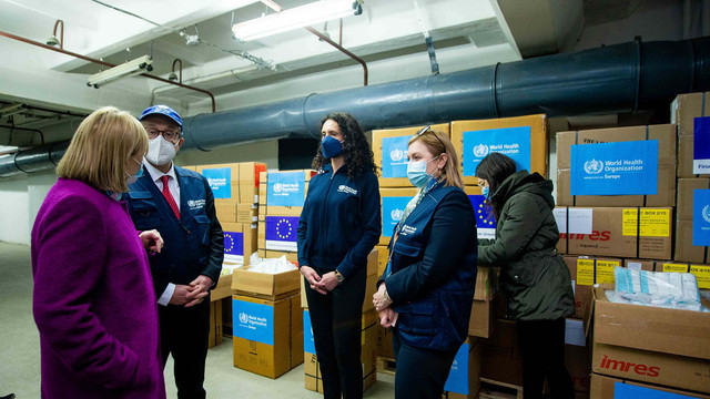 OMS a livrat cel de-al doilea lot de ajutor umanitar pentru gestionarea crizei refugiaților din Ucraina