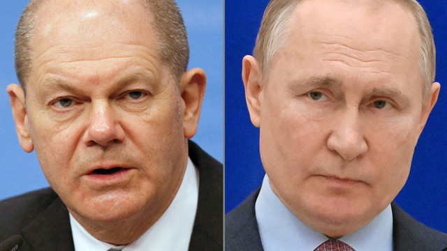 Putin și Scholz au vorbit la telefon. Liderul de la Kremlin acuză Kievul că a blocat negocierile. Scholz i-a cerut un armistițiu
