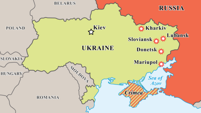 Ucraina acuză Rusia că eliberează în mare mine din stocuri în Crimeea
