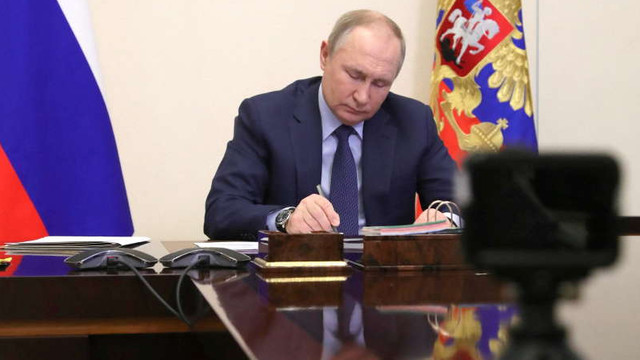 Creștere spectaculoasă a popularității lui Putin după ofensiva în Ucraina, potrivit institutului independent Levada