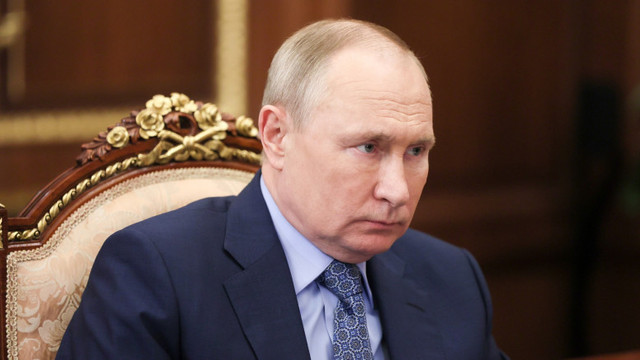 Putin spune că gazele vor putea fi plătite numai în ruble, începând de vineri, altfel contractele vor fi reziliate