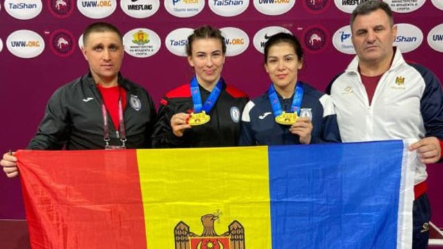 Anastasia Nichita și Irina Rîngaci au obținut medaliile de aur la campionatele europene de lupte