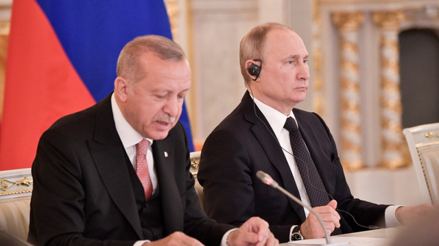 Erdogan spune că îl va îndemna pe Putin să discute cu Zelenski despre Donbas și Crimeea
