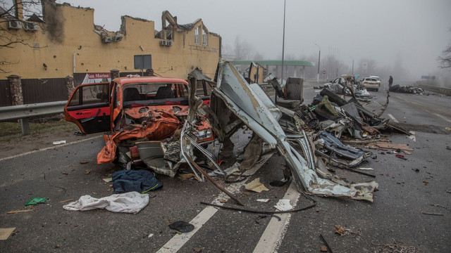 Ucraina | Aproape 300 de persoane au trebuit înhumate 