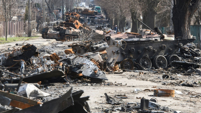 Primarul orașului Bucea susține că rușii au ucis 320 de civili