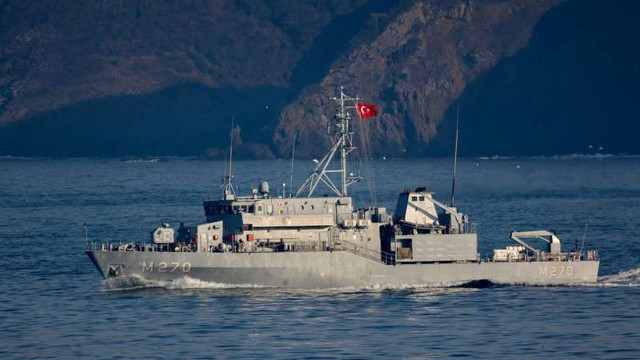 Turcia a descoperit încă o mină plutind în derivă în Marea Neagră