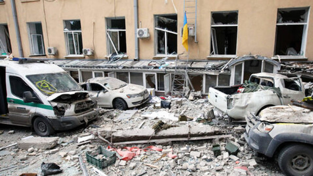 Un milion de oameni sunt încă în orașul ucrainean Harkiv, bombardat intens de forțele ruse