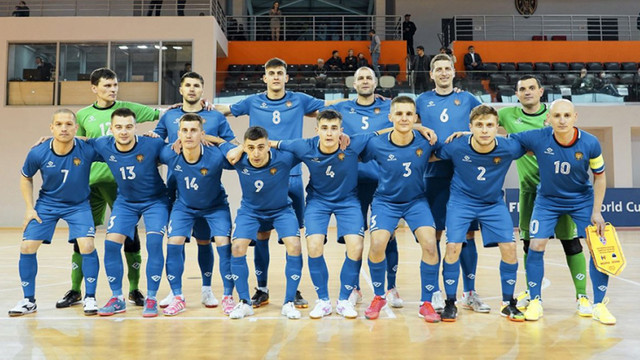 Naționala de futsal a R. Moldova s-a calificat în runda următoare