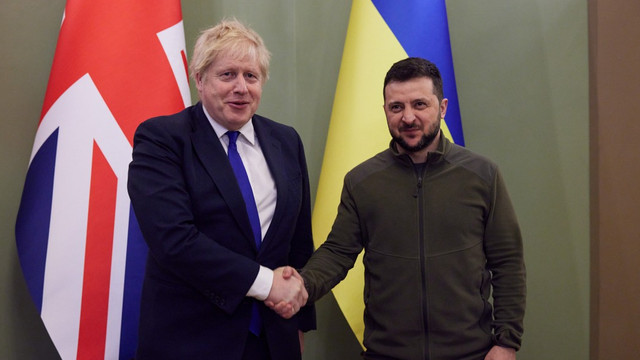Ucraina și Marea Britanie vor continua să consolideze coaliția anti-război. Zelenski cere și altor democrații occidentale să urmeze exemplul britanicilor privind duritatea sancționării Rusiei