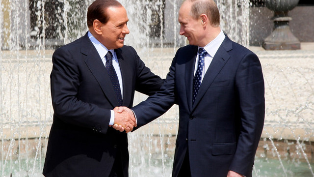 Silvio Berlusconi, dezamăgit de prietenul său Vladimir Putin: „Mi s-a părut întotdeauna un democrat și un om al păcii”