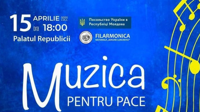 Concert de binefacere în susținerea Ucrainei