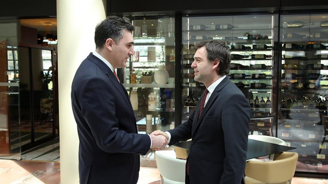 Ministrul de externe Nicu Popescu a discutat cu omologul său georgian Ilia Darchiashvili despre implementarea consecventă a agendei europene a celor două state