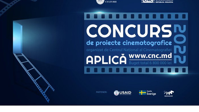 A fost lansat concursul pentru finanțarea proiectelor cinematografice
