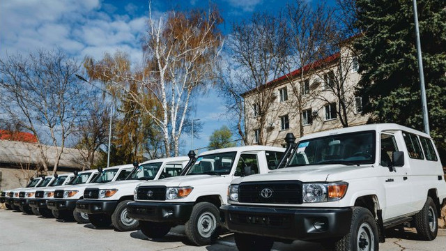 UNHCR a donat 21 de automobile pentru Poliția de Frontieră
