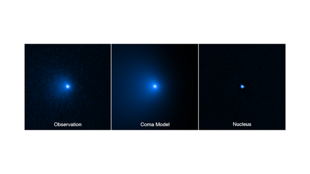 NASA anunță descoperirea celui mai mare nucleu de cometă observat vreodată