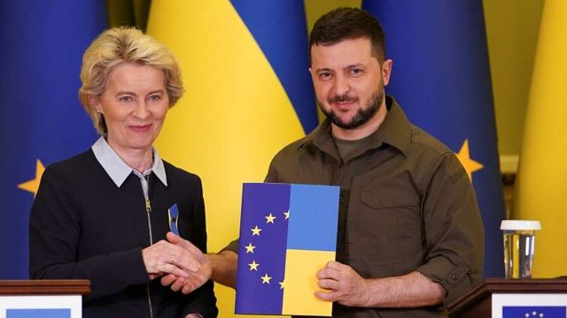 Ucraina anunță completarea chestionarului pentru aderarea la UE