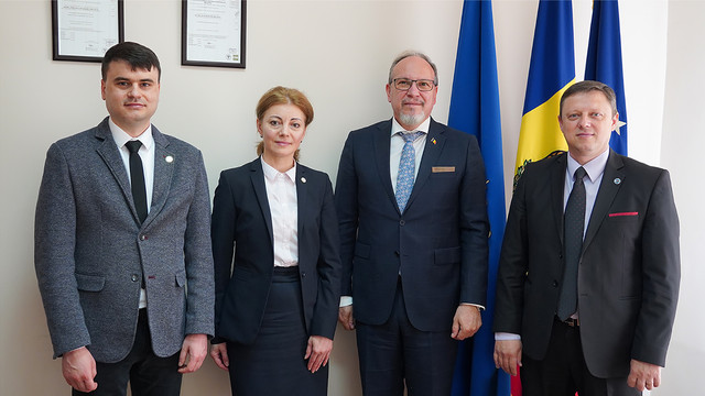 Conducerea CEC a avut o întrevedere cu ambasadorul României, Daniel Ioniță, cu prilejul încheierii mandatului său în R. Moldova