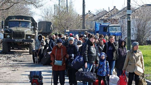 Patru autobuze de evacuare au părăsit Mariupolul