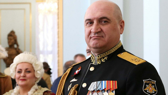 Comandantul flotei ruse din Marea Neagră, arestat după scufundarea crucișătorului Moskva (serviciul de informații al armatei Ucrainei)