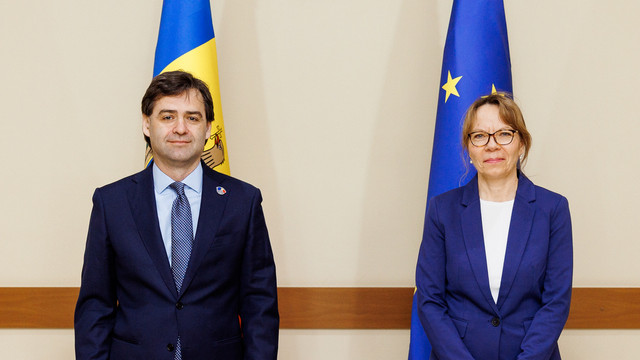 Vicepremierul Nicu Popescu a avut o întrevedere cu ambasadoarea Republicii Finlanda, Marjut Akola