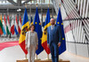 Președinta Maia Sandu s-a întâlnit, la Bruxelles, cu președintele Consiliului European, Charles Michel 