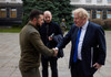 Boris Johnson, convorbire telefonică cu Volodimir Zelenski: Vom continua să furnizăm echipamente pentru a ajuta forțele armate ucrainene să își apere țara