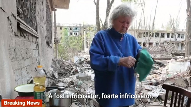 VIDEO | Locuitorii care au mai rămas în Mariupol trăiesc un coșmar nesfârșit: „Tot ce mi-a mai rămas sunt lacrimile”