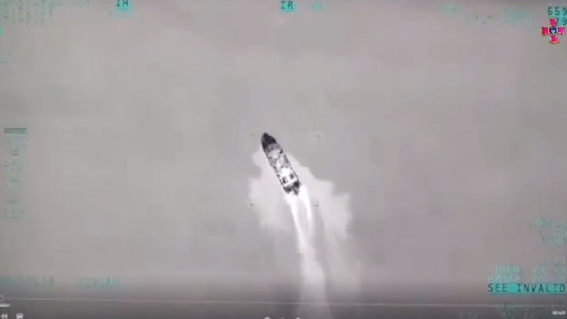 VIDEO | Două nave rusești din Marea Neagră au fost distruse cu drone Bayraktar. Ucraina: „Efectuau misiuni de recunoaștere la gurile Dunării”

