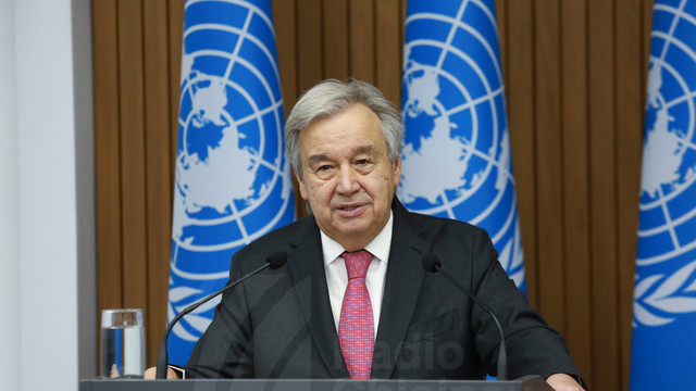 Secretarul general al Organizației Națiunilor Unite, Antonio Guterres va vizita Centrul de găzduire a refugiaților ucraineni de la Moldexpo